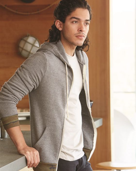 Alternative - Eco-Fleece™ Rocky Hooded Full-Zip Sweatshirt - 9590
