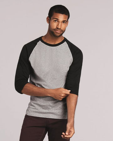 Gildan - Heavy Cotton Three-Quarter Raglan Sleeve Baseball T-Shirt - 5700